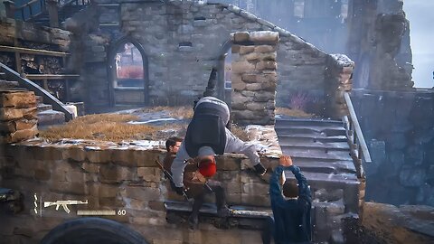 UnCharted4 Stealth Hard Mode - Dormitories PC Fight #gaming#uncharted#gameplay