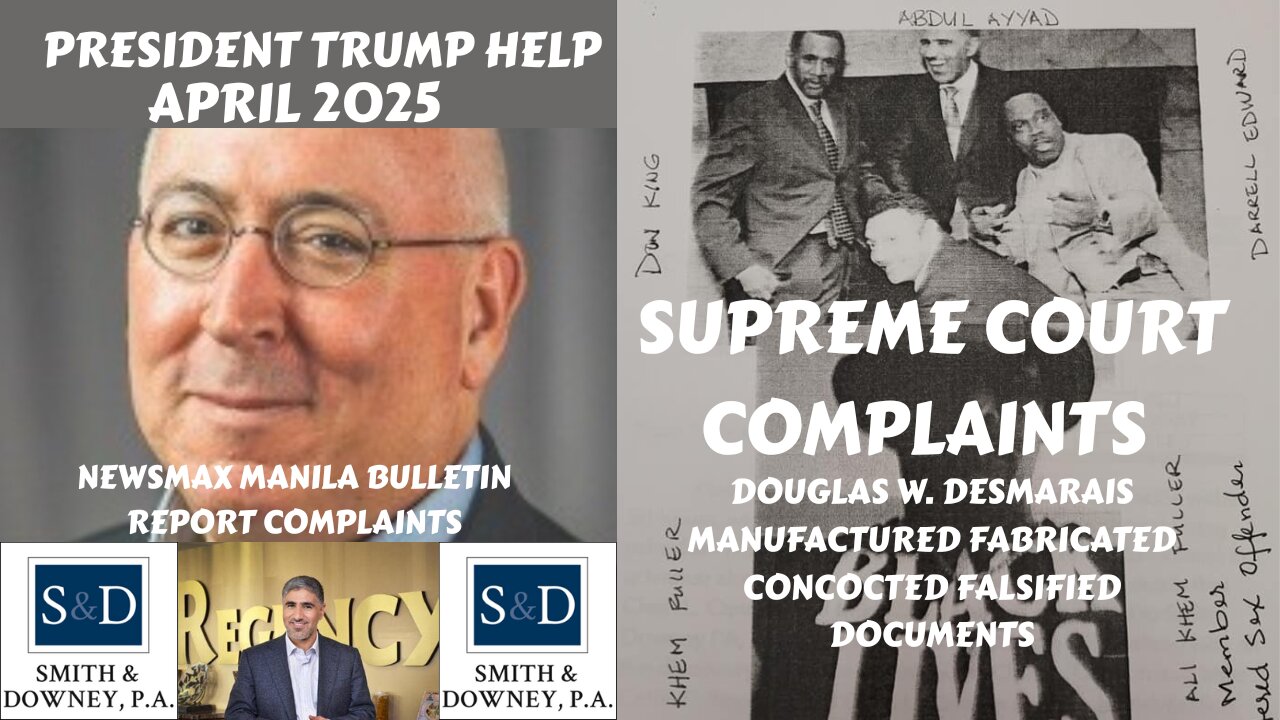 Channel7News - Regency Furniture LLC - Employee Settlement Never Paid Scammed - President Trump