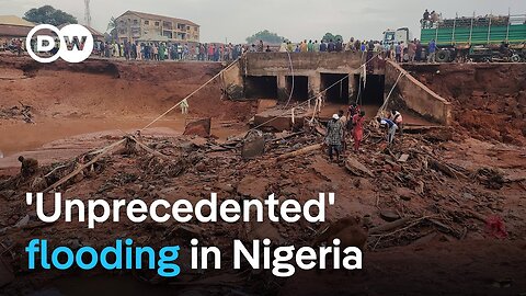 Death toll expected to rise after flash floods rip through Nigerian market town | DW News