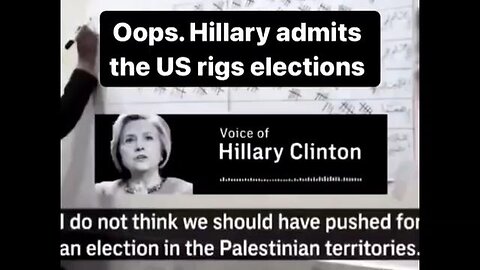 "Hillary Clinton's Subtle Admission of US Election Rigging: An In-depth Audio Analysis"