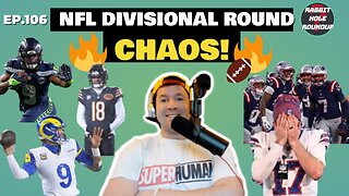 NFL Divisional Round Chaos | Josh Allen, Caleb Williams | MLB Lockout Talk | Rabbit Hole Roundup 106
