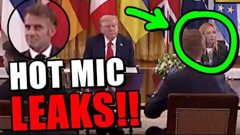 European leaders caught on HOT MIC crapping all over American Media !!