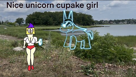 Cupcake girl’s unicorn