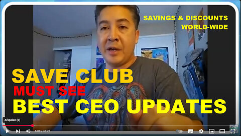SAVE CLUB (must see) BEST CEO UPDATES - SAVINGS, DISCOUNTS & AI SALES TOOLS - TOP TEAM ROB BUSER