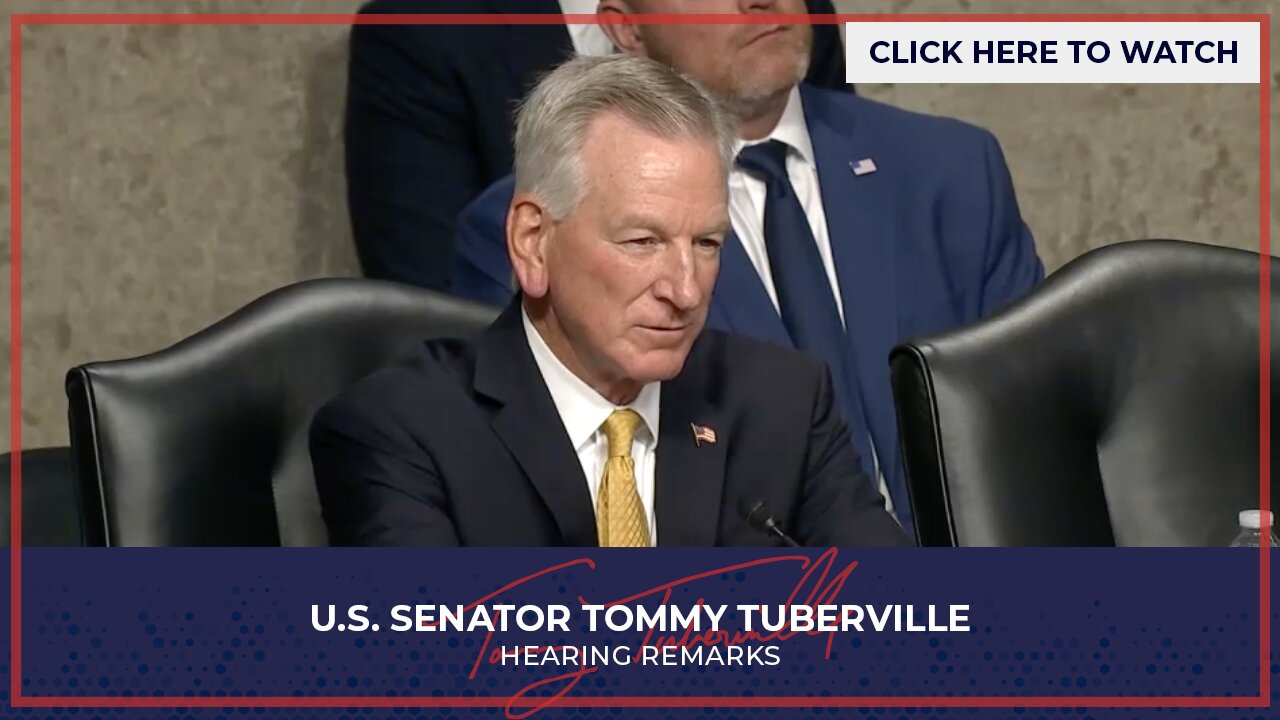 Senator Tuberville Speaks with Air Force Officials on the Future of Aviation and Space Defense