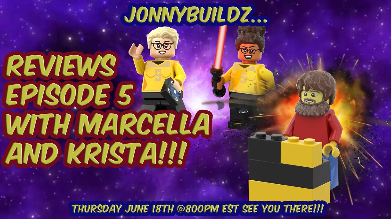 JonnyBuildz...Reviews Lego Masters Season 5, Episode 5 with Marcella and Krista!!!