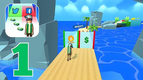 Investment Run - Invest Fast - Gameplay Walkthrough | Part 1 (Android, iOS)