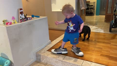 LITTLE SPENCER HAS BIG SHOES TO FILL || #lifewithtoddler #toddlerlife #toddler