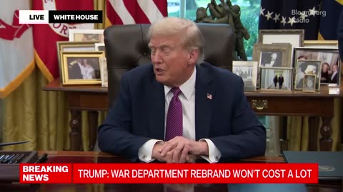 Trump Changes Department of Defense to 'Department of War'