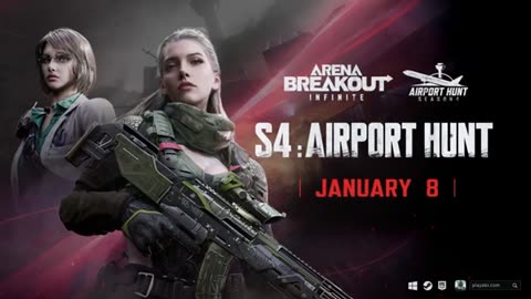 Arena Breakout: Infinite - Official Season 4: Airport Hunt Release Date Announcement Trailer