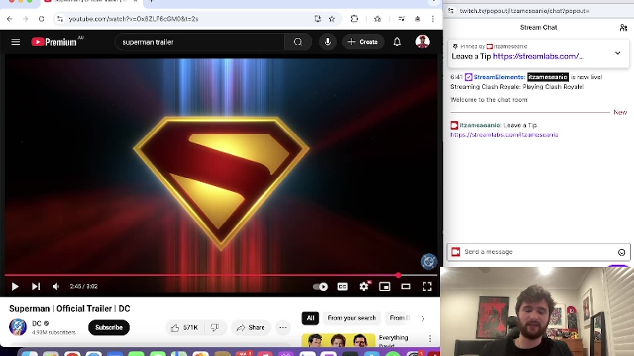 My Late Reaction to Superman then Clash Royale!