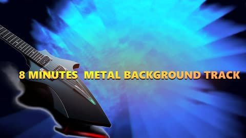Backing track ambient metal ORIGINAL TRACK - background 8 Minutes