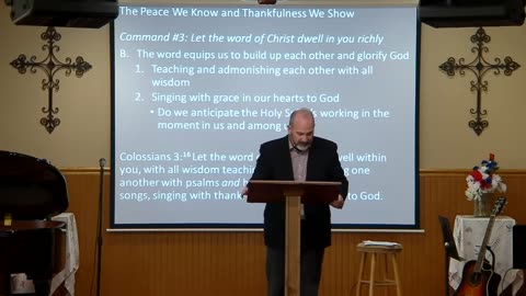 Let the Peace of Christ Rule | Colossians 3:14-17