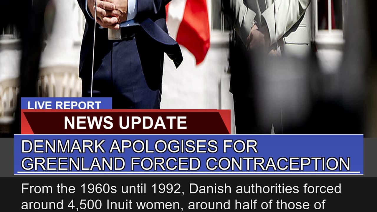 Denmark Apologises for Greenland Forced Contracept
