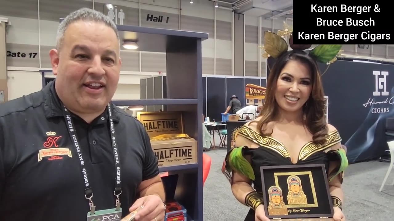 PCA 2025 - New Orleans ... Karen Berger & Bruce Busch of Karen Berger Cigars