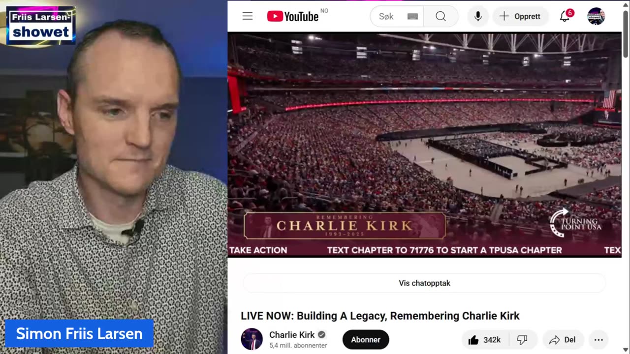Enorm minneseremoni for Charlie Kirk – Vekkelse – Ep. 94