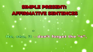 🎤 Simple Present Song – Learn English Grammar with Music (A1-A2 Karaoke)