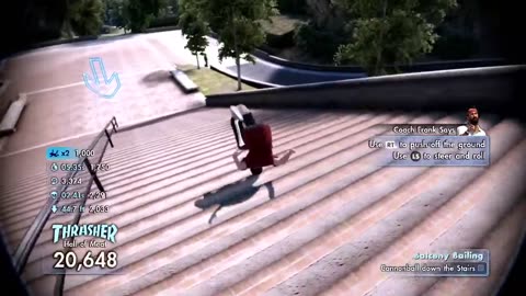 Skate 3 - Hall of Meat - Balcony Bailing - Killed It
