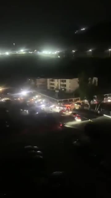 Civilians Fleeing Caracas