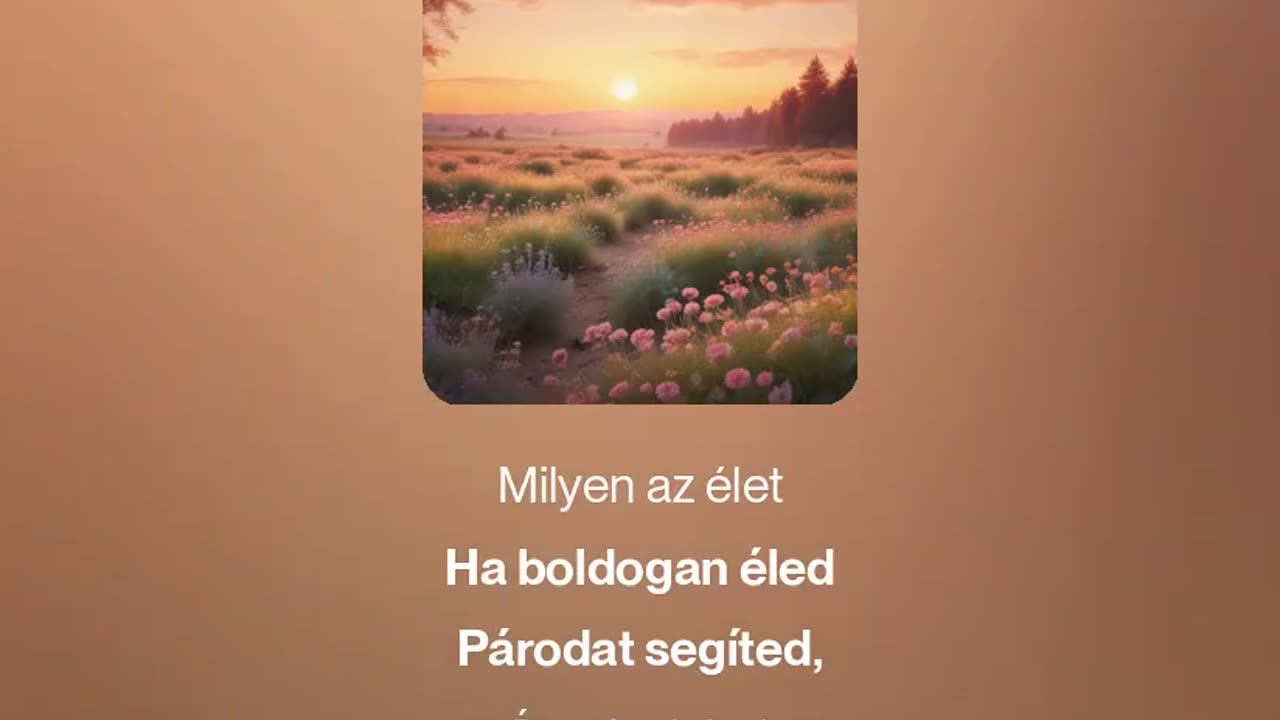 Bár tudnék (1) (megzenésített vers)