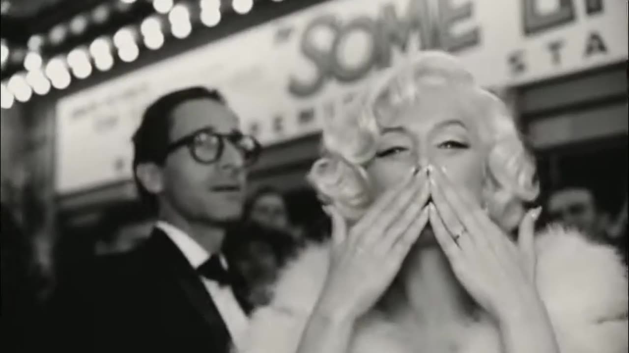 Marilyn Marilyn Marilyn scene from Blonde 2022 American biographical