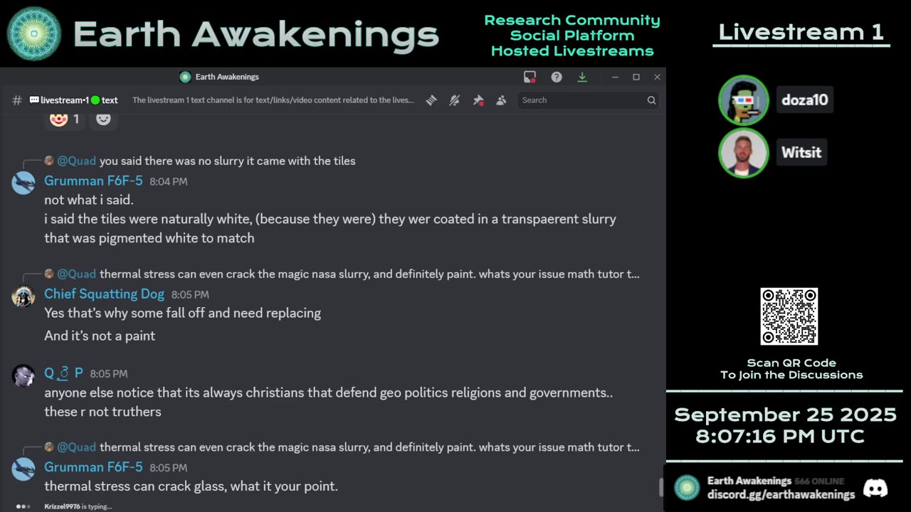 Earth Awakenings - Livestream 1