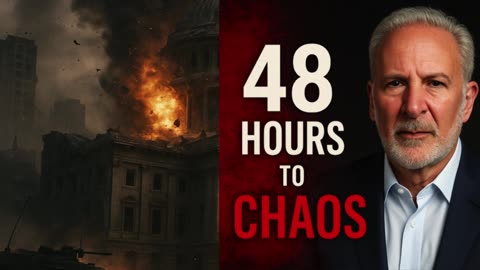 🔥 Peter Schiff: “48 HOURS TO CHAOS” 🔥 