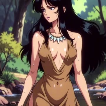 80’s Retro Anime Disney Princess