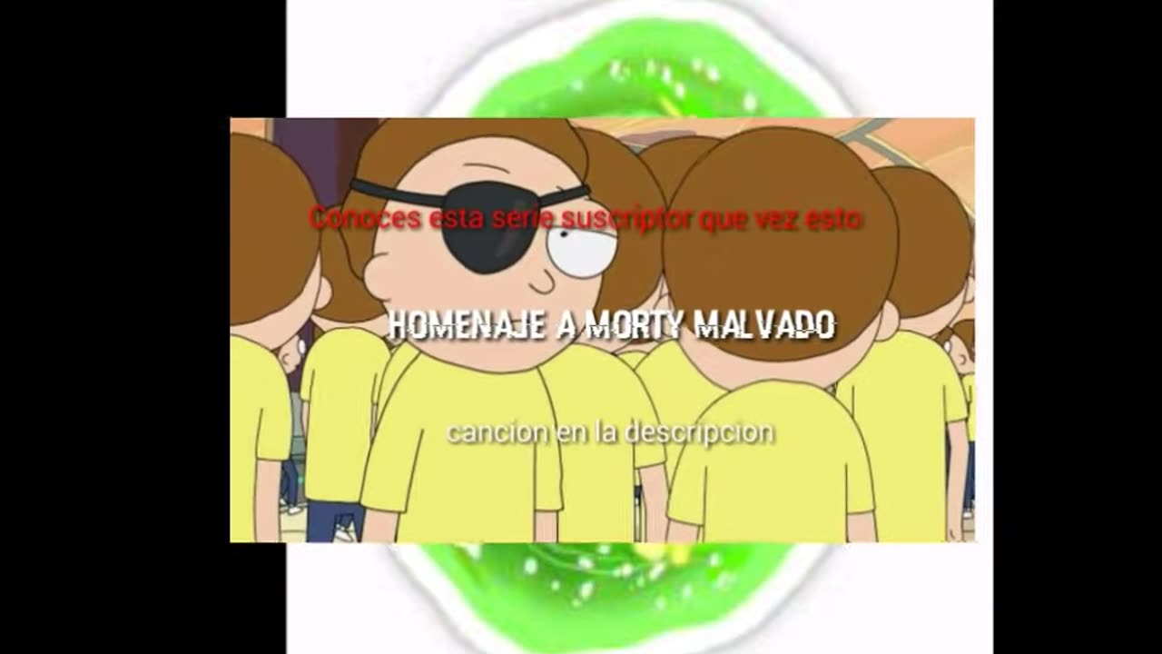 Homenaje a morty malvado