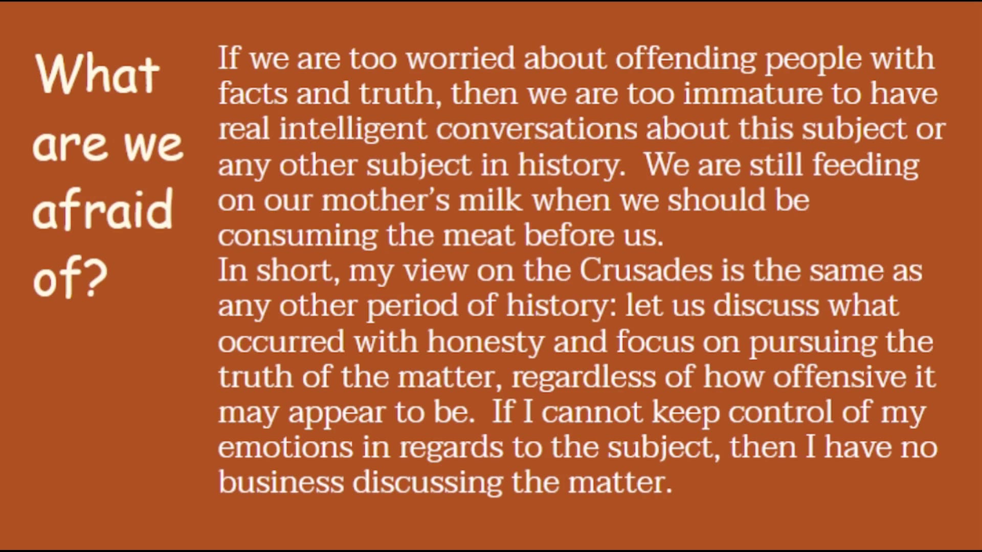 A Look at the Rise of the Islamic Caliphate and the Crusaders