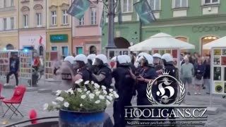Real Betis fans attacked Chelsea's fnas before tomorrow match