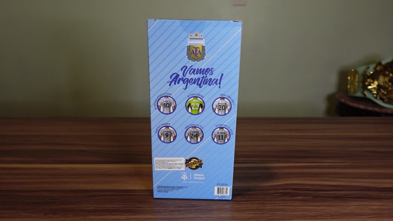 Messi Action Figure - Banbo Toys ASMR Unboxing