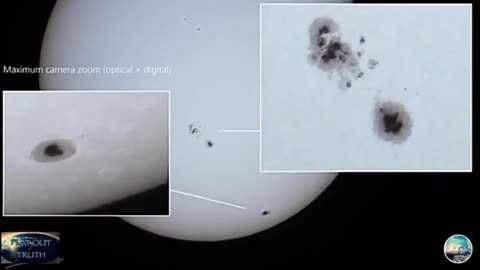 What The Sun ACTUALLY Looks Like Through Nikon P900 / P1000