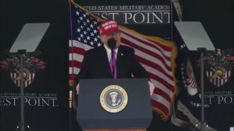 President Trump Addresses the Army Academy’s Class of 2025