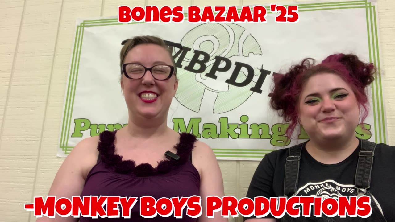 Bones Bazaar 25 -MONKEY BOYS PRODUCTIONS PUPPETEERS