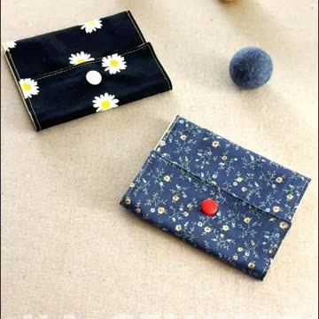 Simple Flower Wallet👝🌼 | DIY | Quick Sewing Tips No.293