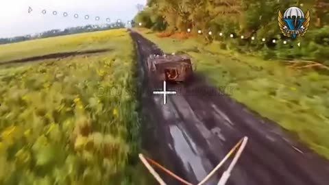 Ukrainian Armored Vehicle with Troops — Very Bad Situation