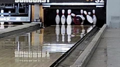 Bowling at Suncoast Hotel & Casino in Las Vegas, NV, 10/1/25, score; 192 a 3rd time