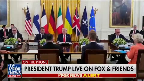 Trump Says He Hopes Ukraine Peace Efforts Will Get Him into Heaven