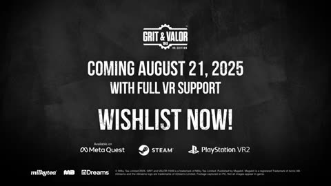 Grit and Valor - 1949 | The UploadVR Showcase Trailer