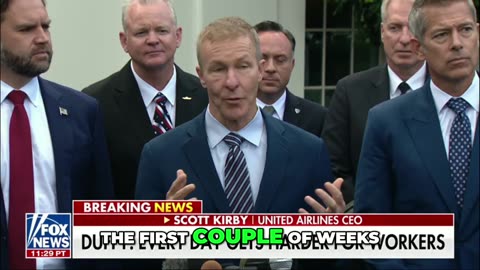 🟢 WOW: The CEO of United Airlines Sides With Trump/Vance, Unloads On Democrats Over Govt Shutdown!