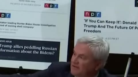 James Comer Challenges NPR's Role Amid Claims of Leftwing Propaganda!