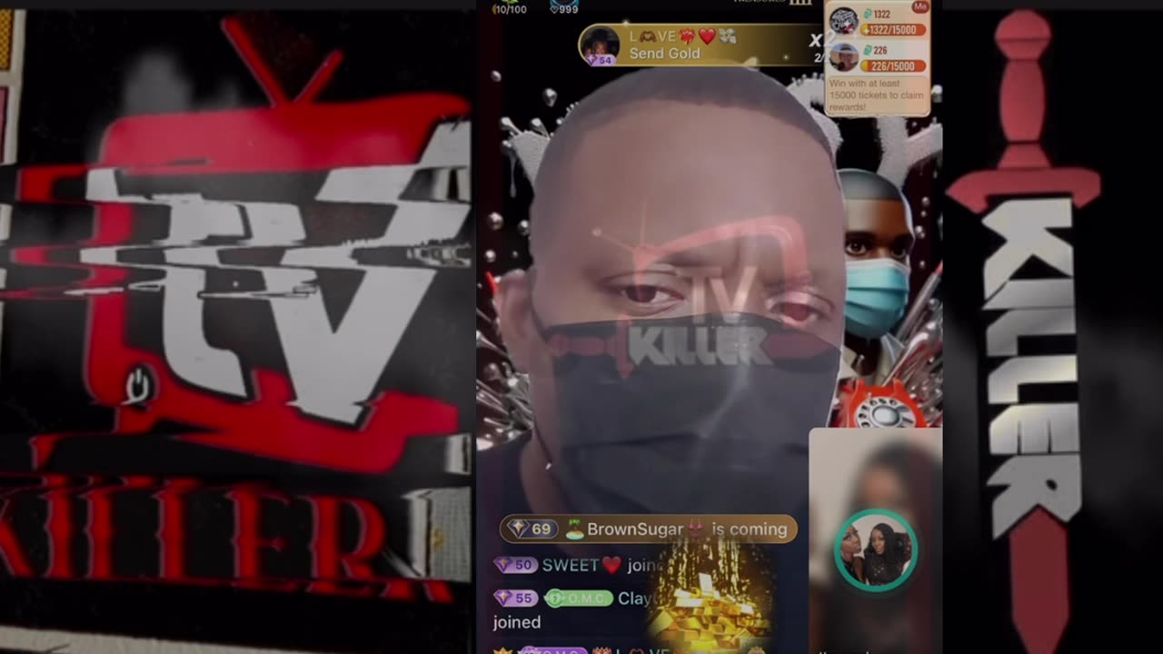 MAMA ACE VS ACE IN MESSY CALLER LIVE