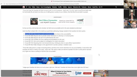 South Carolina Republican State Representative Gil Gatch on family court reform