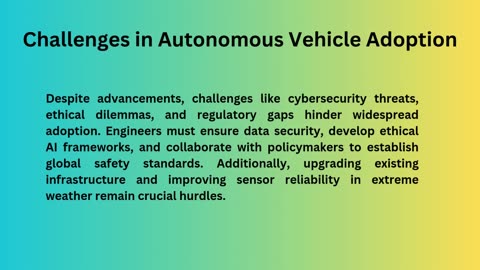 The Era Of Autonomous Vehicles: Innovations And Challenges