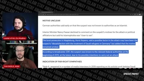 German Right Delivers BRUTAL Speech At Site of Terrorist Attack