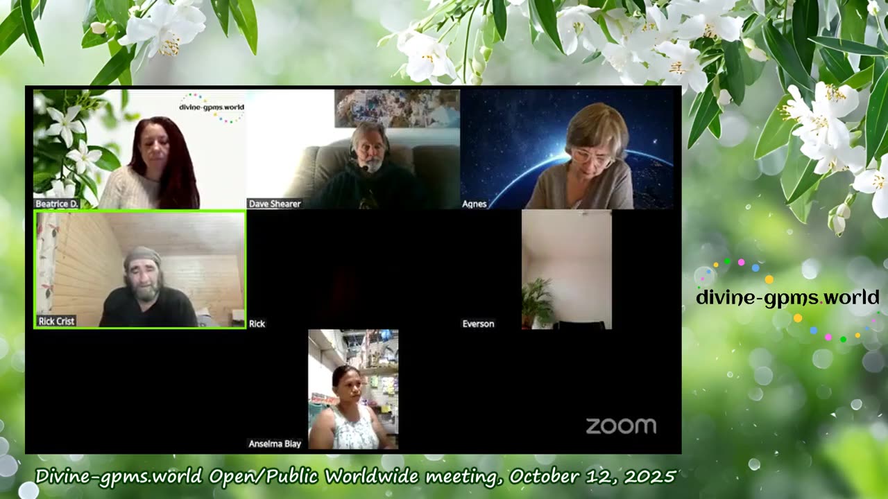Divine-gpms.world Open_Public Worldwide meeting, October 12, 2025