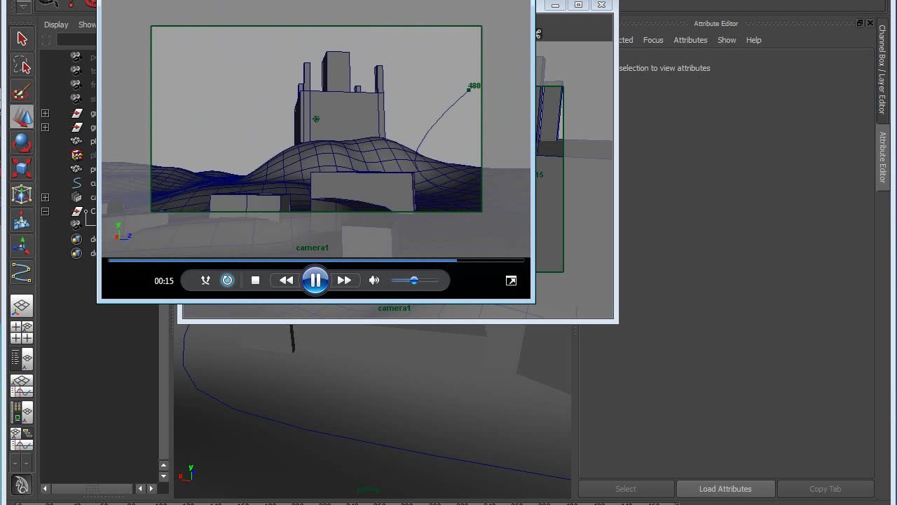 3D Animation - Creating a Camera Fly Through