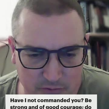 Be Strong and Courageous! #shorts #jesus