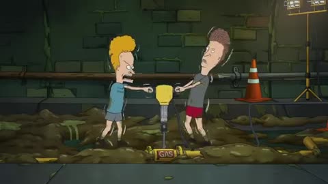 Beavis and Butthead drilling to hell